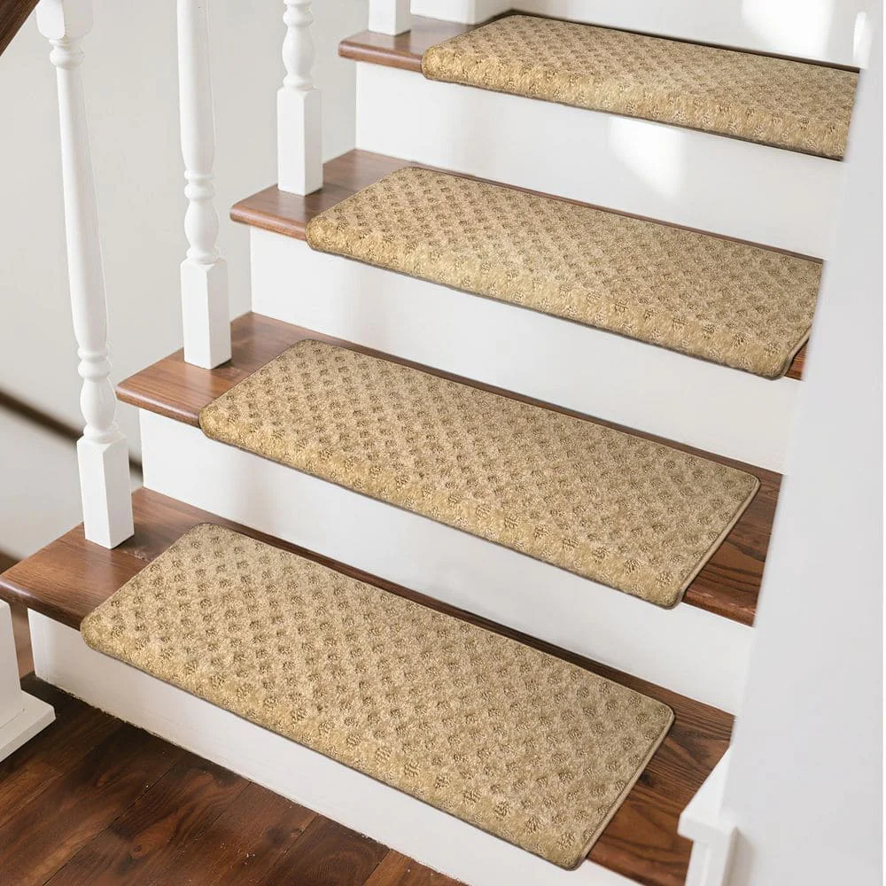 PURE ERA Bullnose Carpet Stair Treads Protectors 