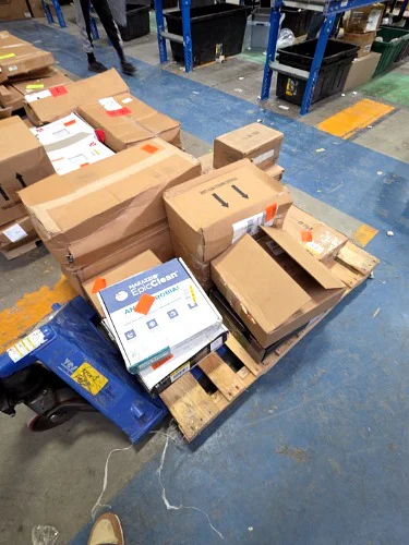 Pallet of Assorted Tile Flooring and Backsplash