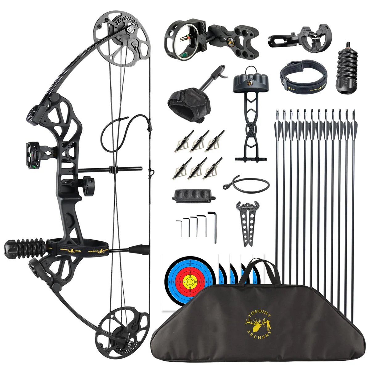 TOPOINT ARCHERY Starting Hunting Compound Bow 