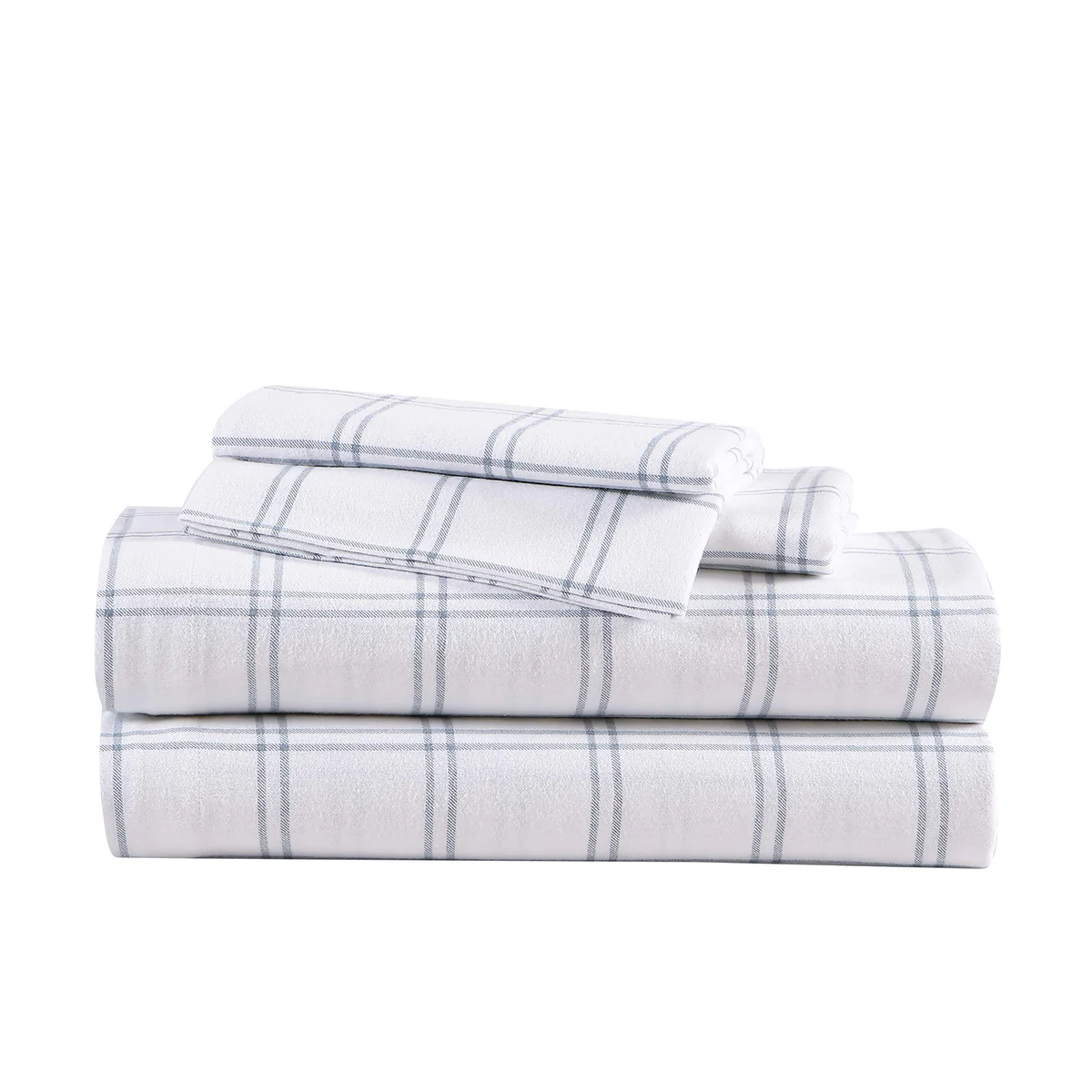 Eddie Bauer Westridge Plaid Queen Flannel Sheet Set