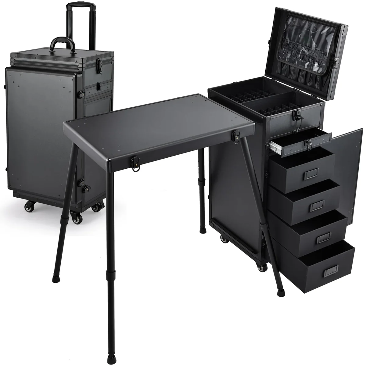Joligrace Rolling Manicure Table