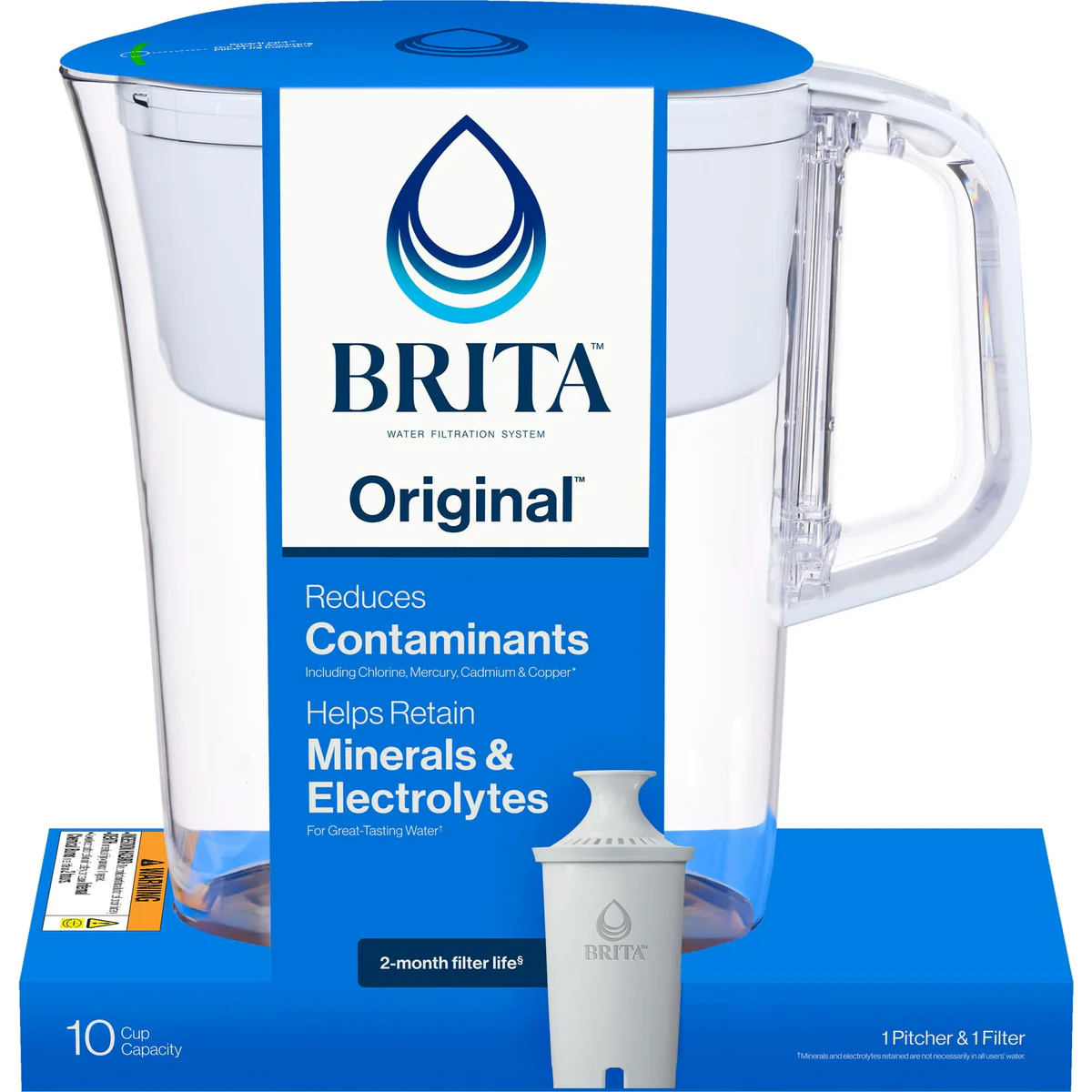Brita Water Filter Pitcher with Filter