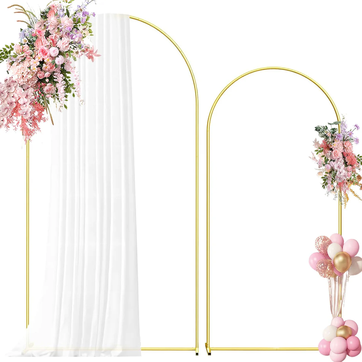 Bolitmus Arch Flower Backdrop Stands