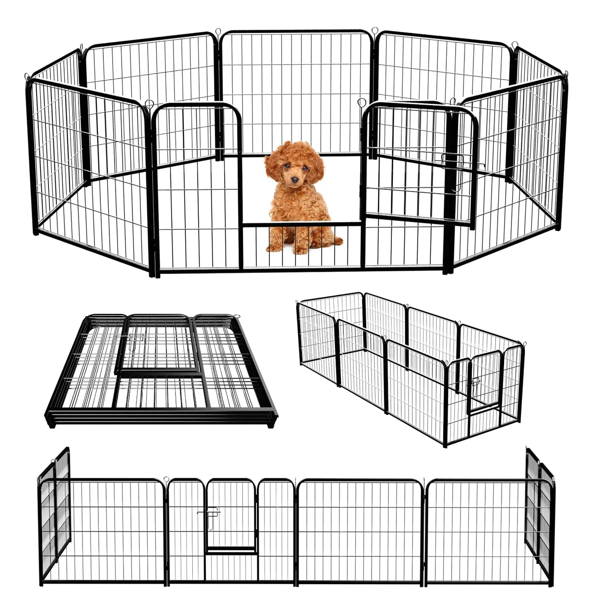 NEWBULIG Dog Playpen 