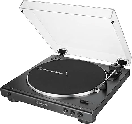 Audio-Technica At-Lp60x Fully Automatic Belt-Drive Stereo Turntable Gunmetal