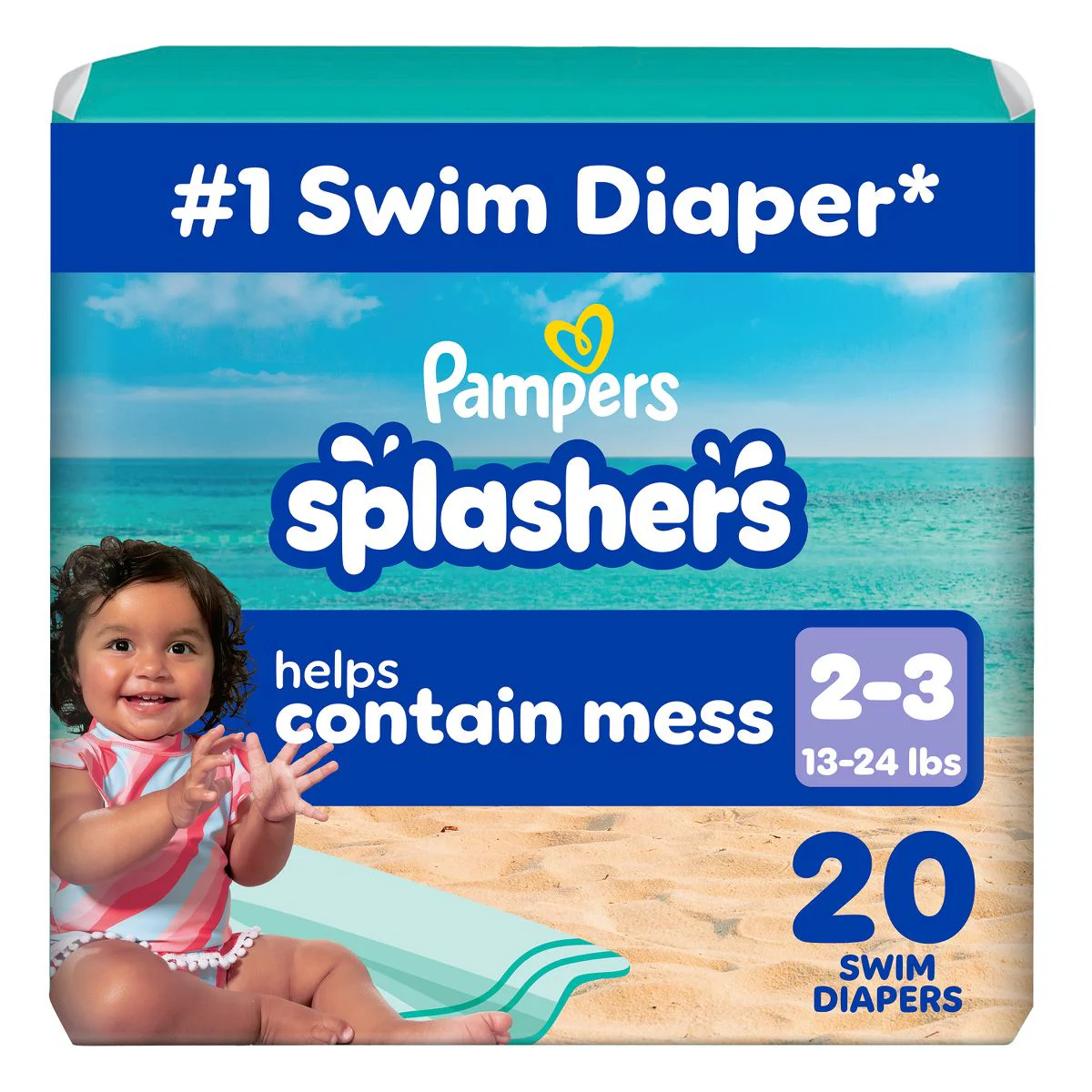 Pampers Splashers Disposable Swim Diapers