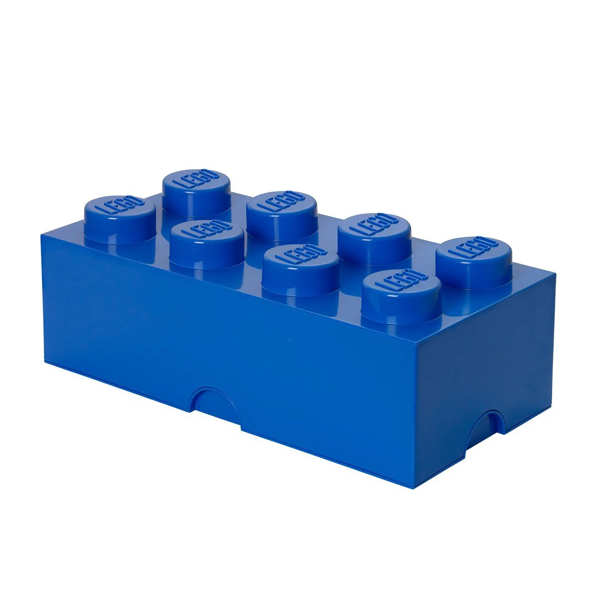 LEGO Storage by Room Copenhagen Storage Box Brick 8 Bright Blue, Large, Brigt