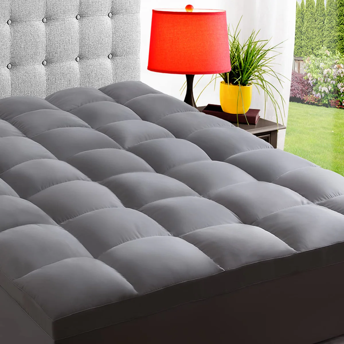 ELEMUSE Extra Thick Mattress Topper Pillowtop