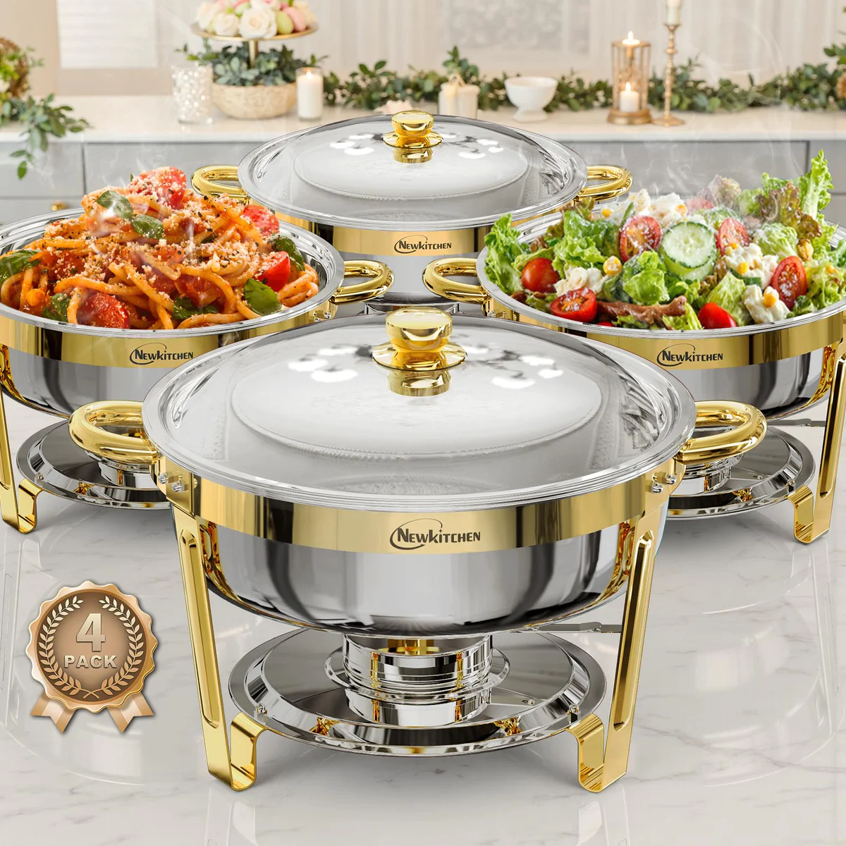 NEWKITCHEN Chafing Dish Buffet Set