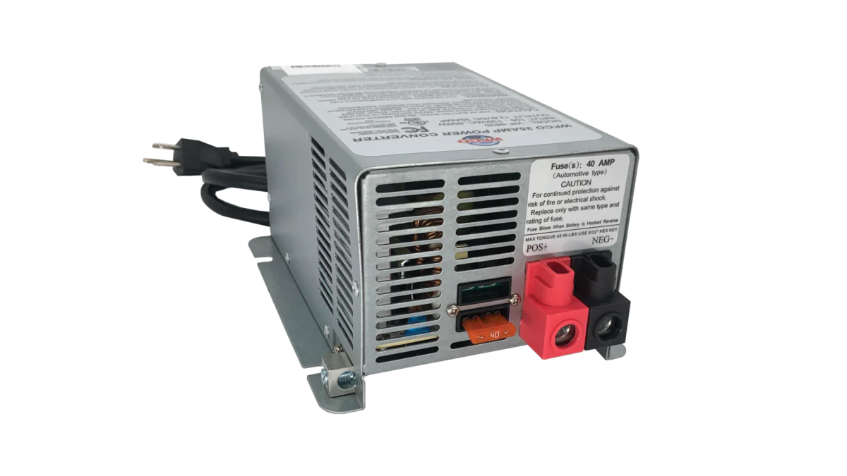 WFCO Deck Mount Converter Charger