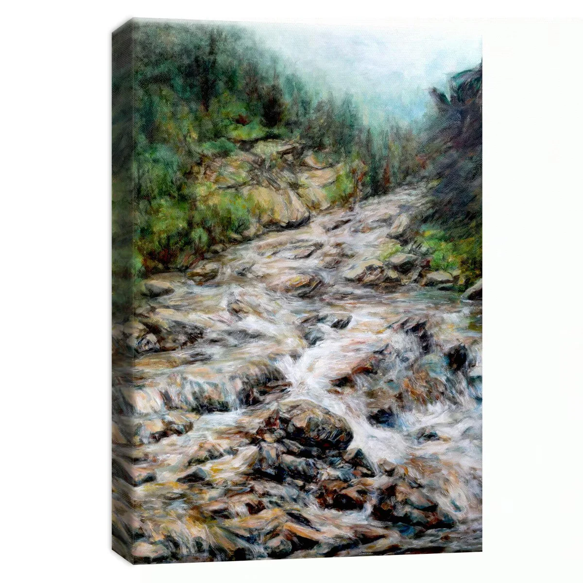PHOENIX Rushing Stream Wall Art, 16" x 24"