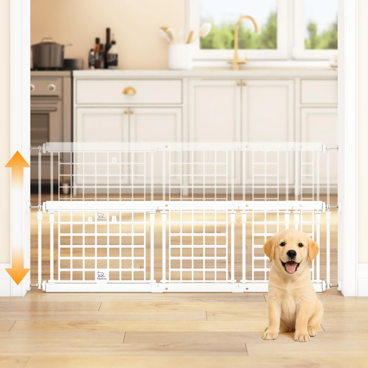 Fldofaves Adjustable Dog Gate