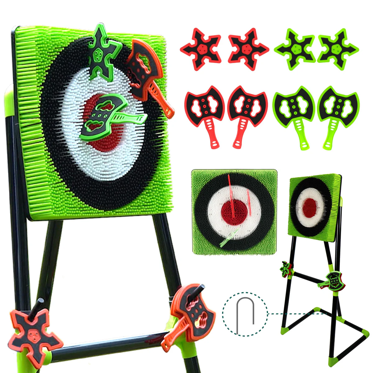 BunnyBoo Axe Throwing Game Set