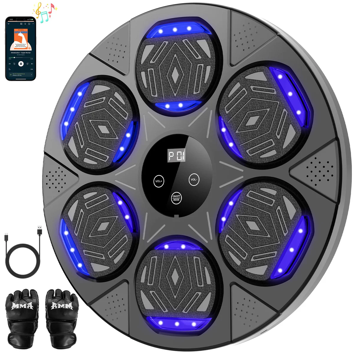 LOLBOX Music Boxing Machine Pad