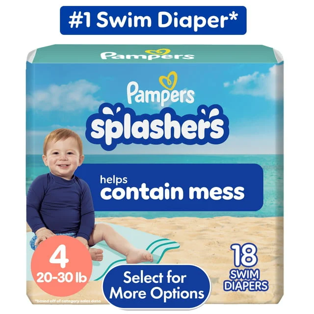 (QTY 9) Pampers Swim Diapers