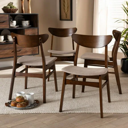 Baxton Studio Mid-Century Modern Dining Chairs