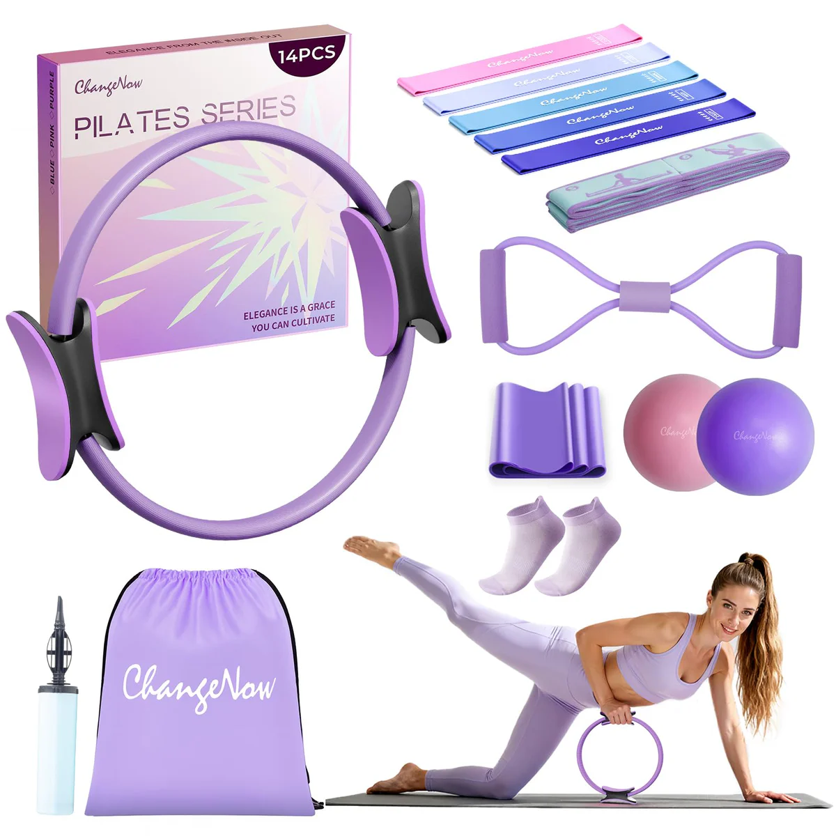 ChangeNow Pilates Workout Kit for Women