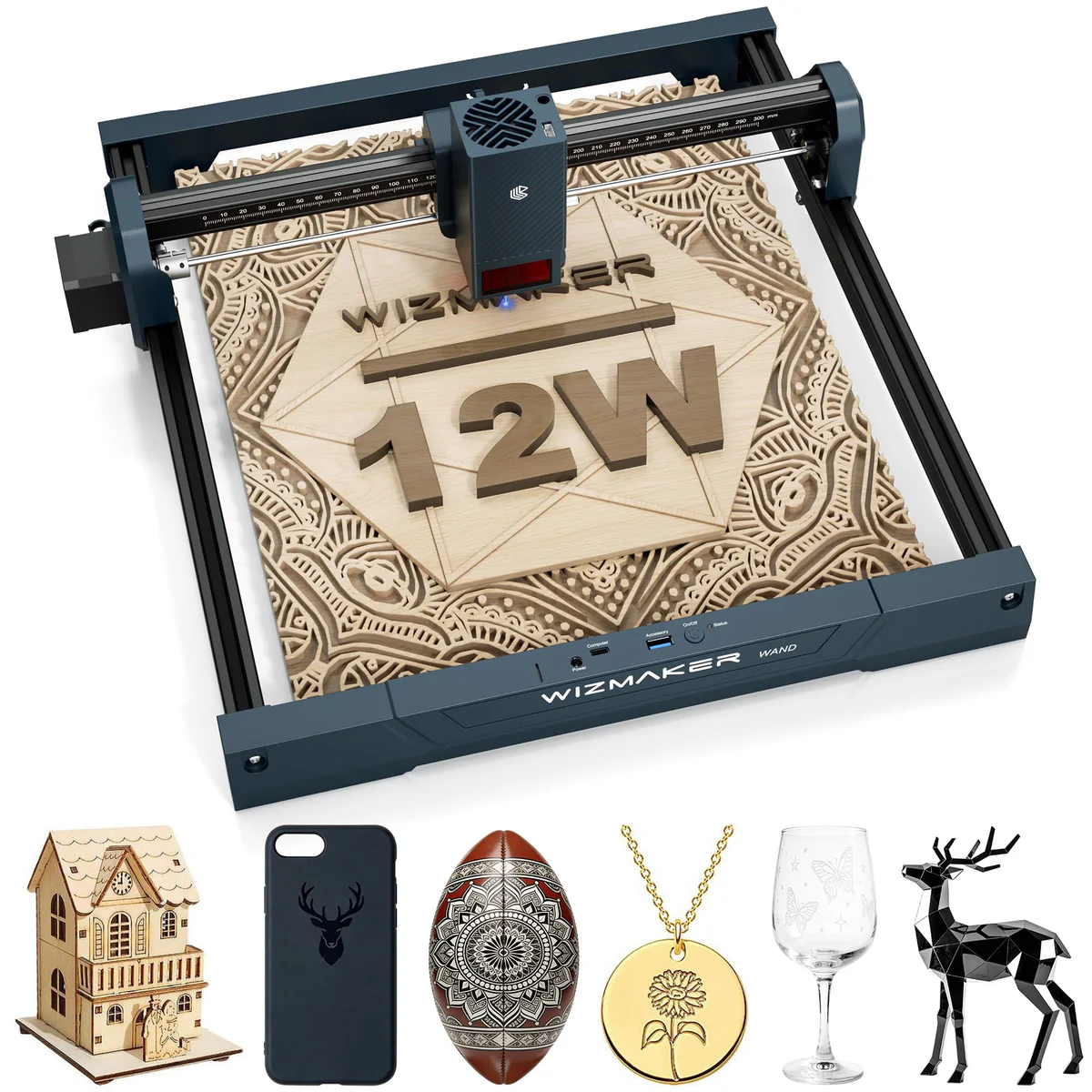 WIZMAKER Laser Engraver Machine