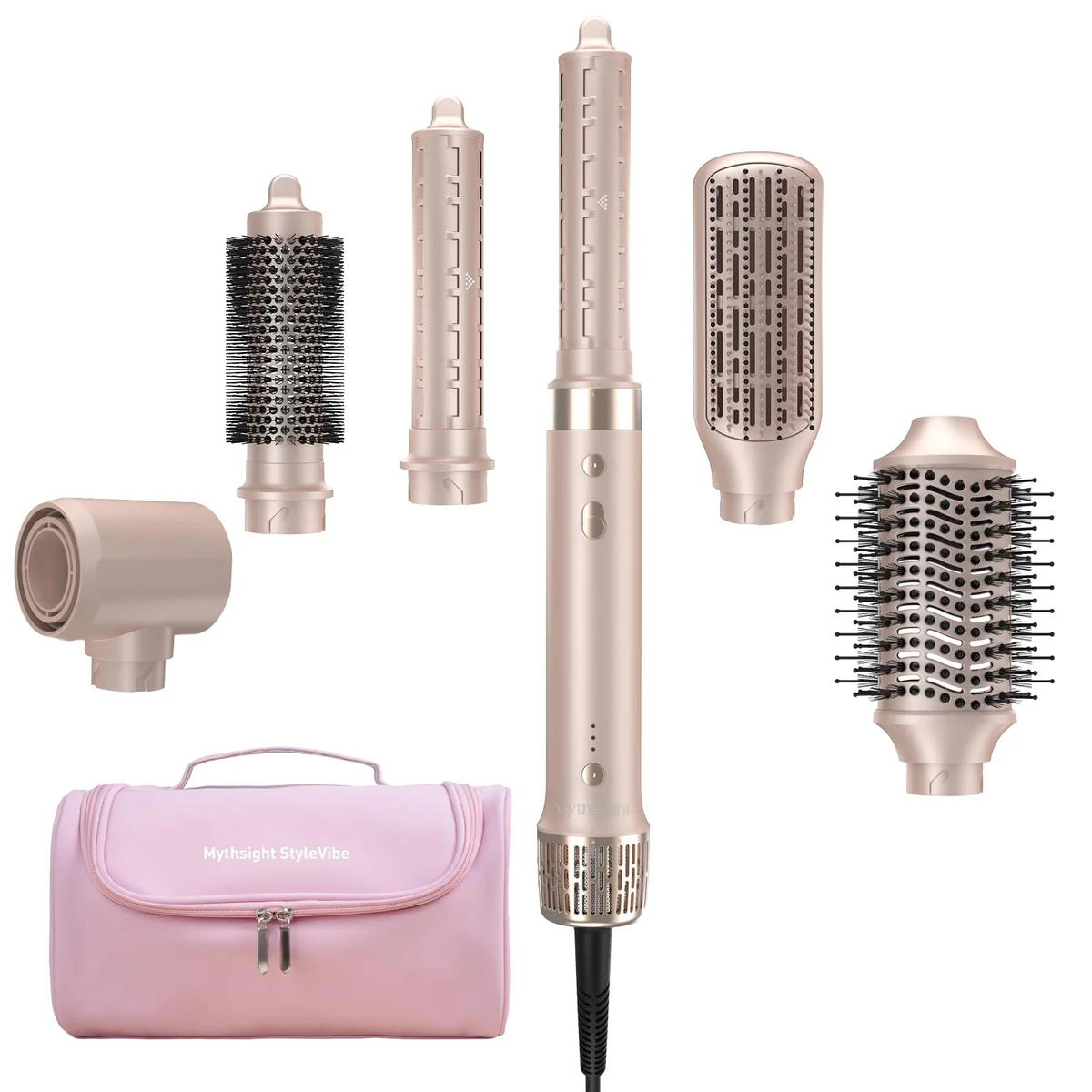 Mythsight Rotating Hair Dryer Brush Set