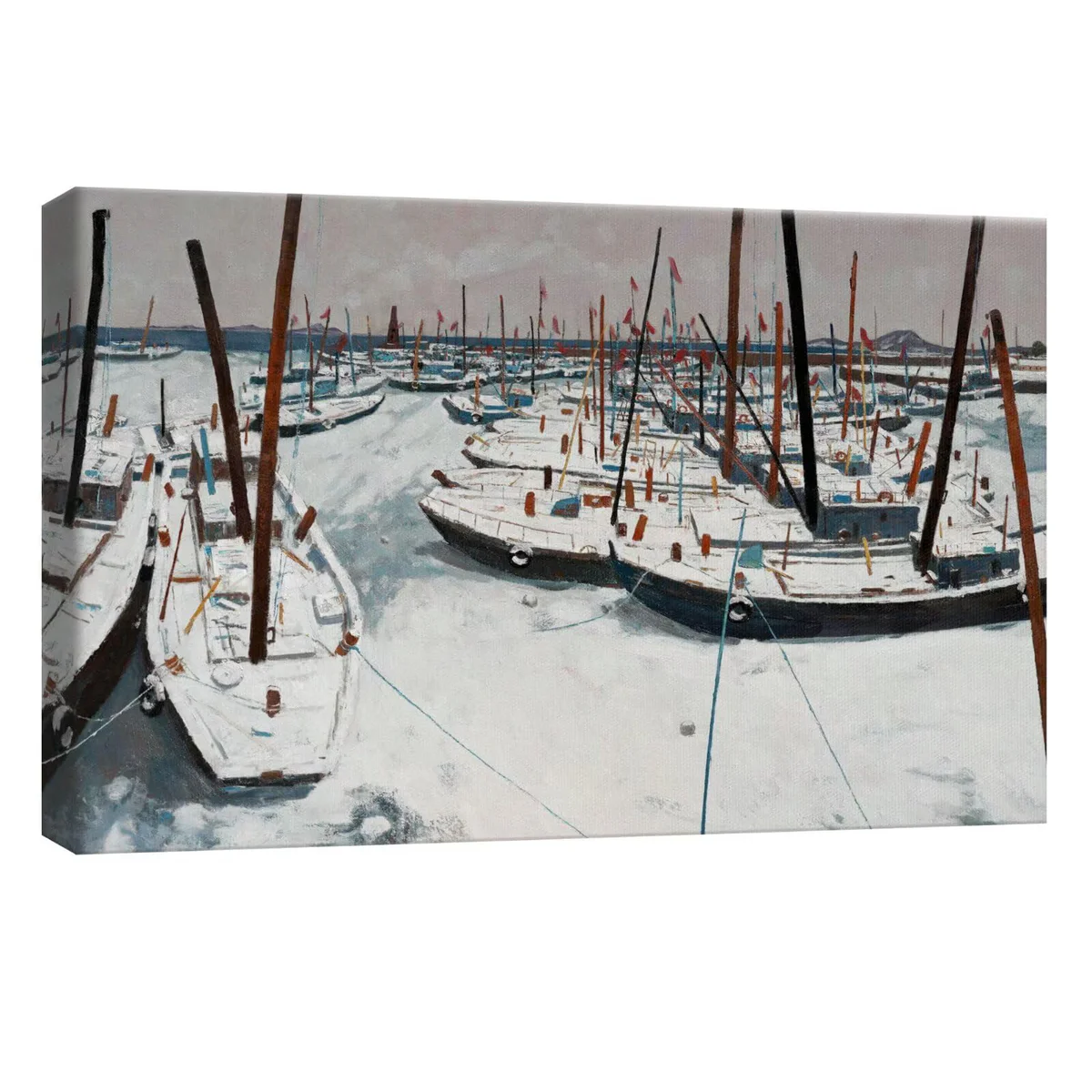 PHOENIX Quiet Harbor Wall Art, 16" x 24"