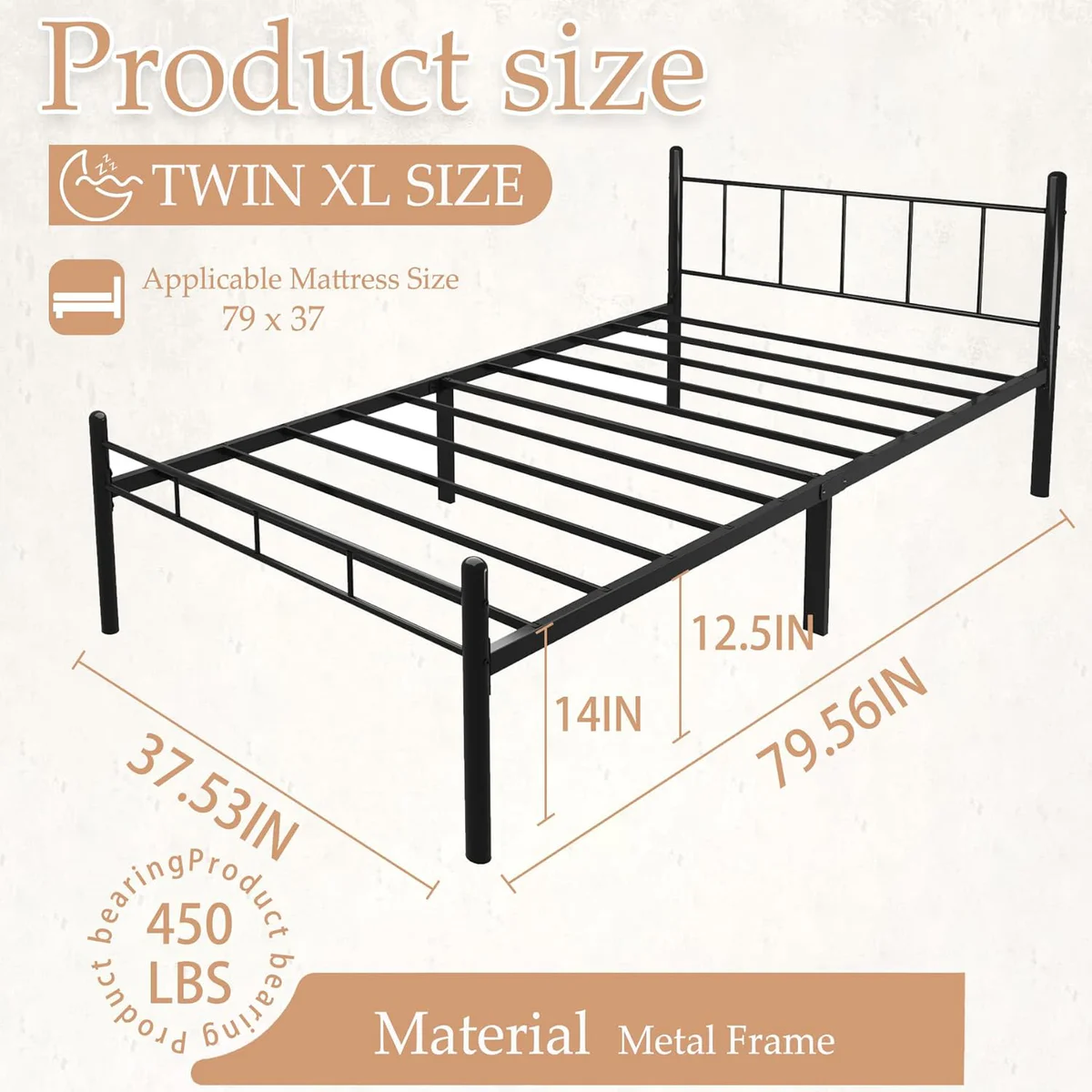 Metal Bed Frame 
