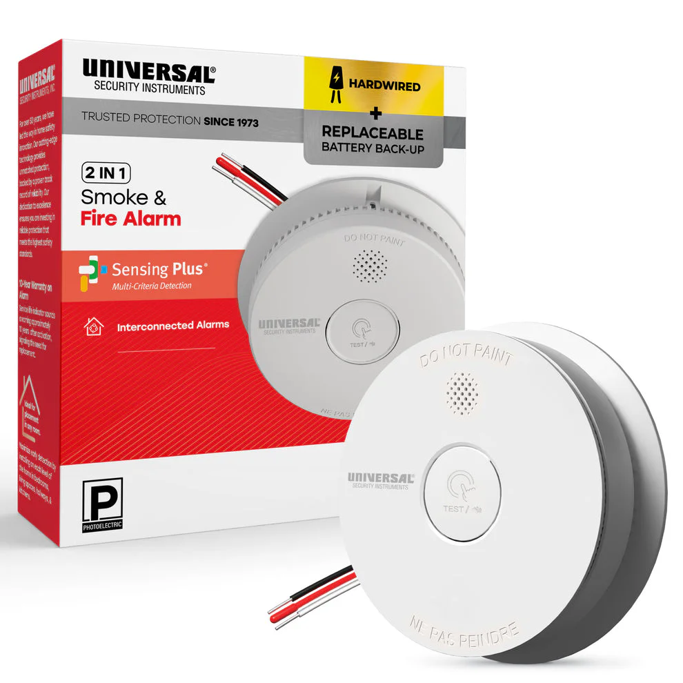 Universal Security Instruments Smoke Detector