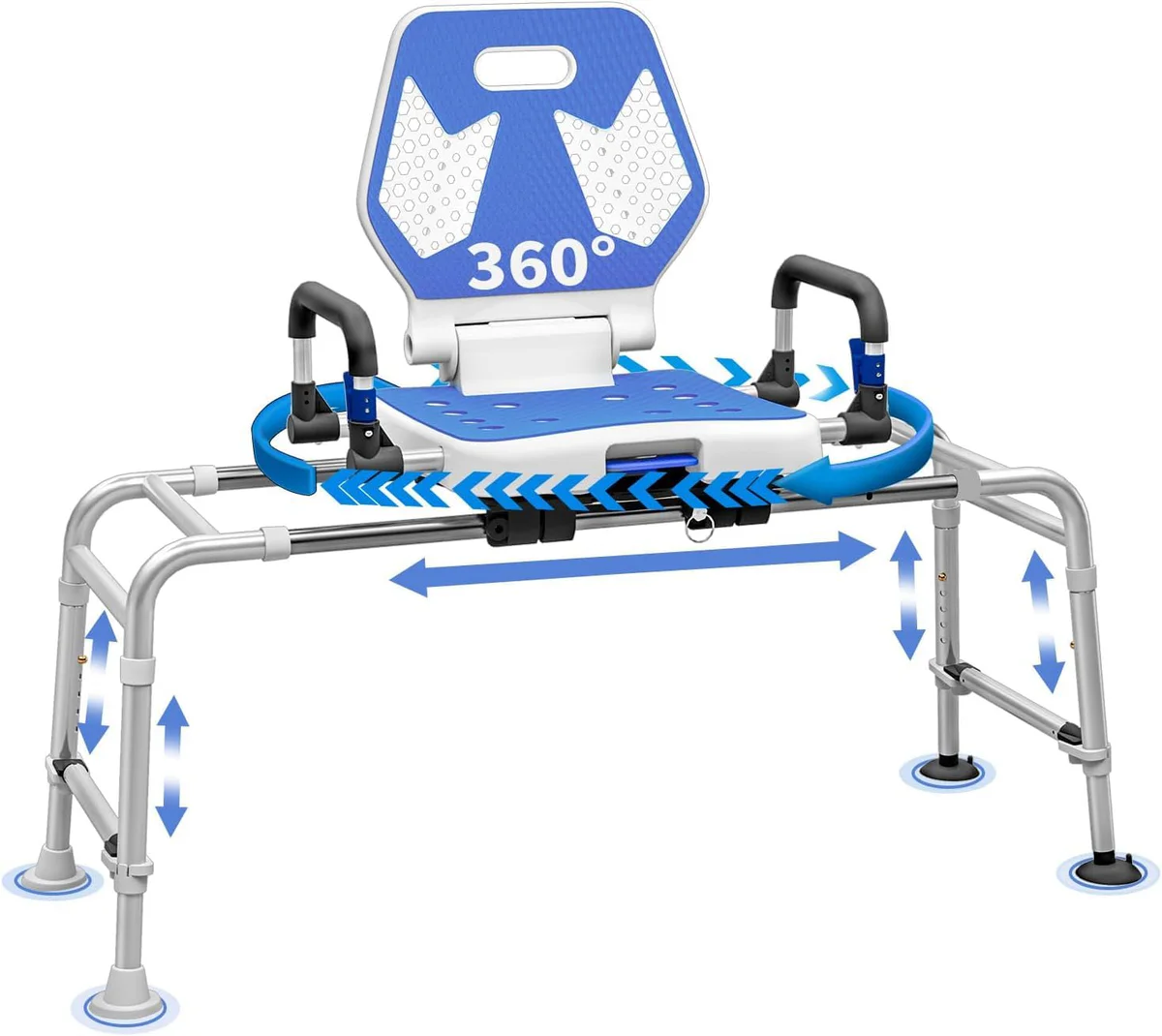 SeatYuPro Sliding Shower Chair