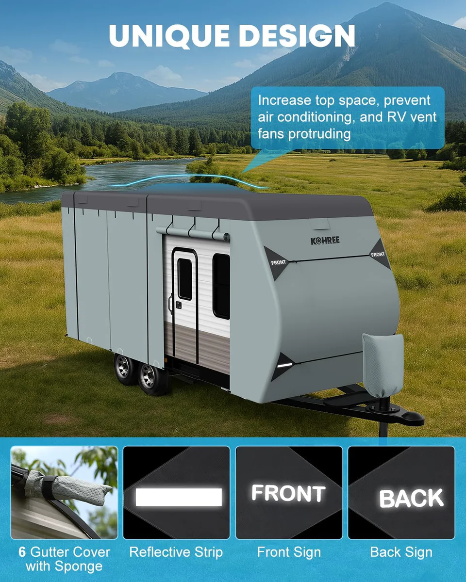 Kohree Travel Trailer Cover 