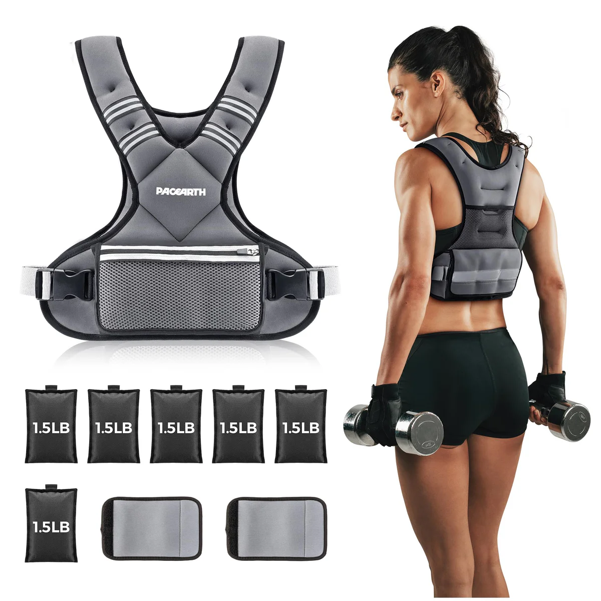 PACEARTH Weighted Vest