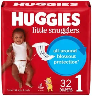 HUGGIES Little Snugglers Diapers 