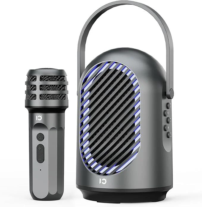 10° Portable Voice Amplifier with Wireless Microphones