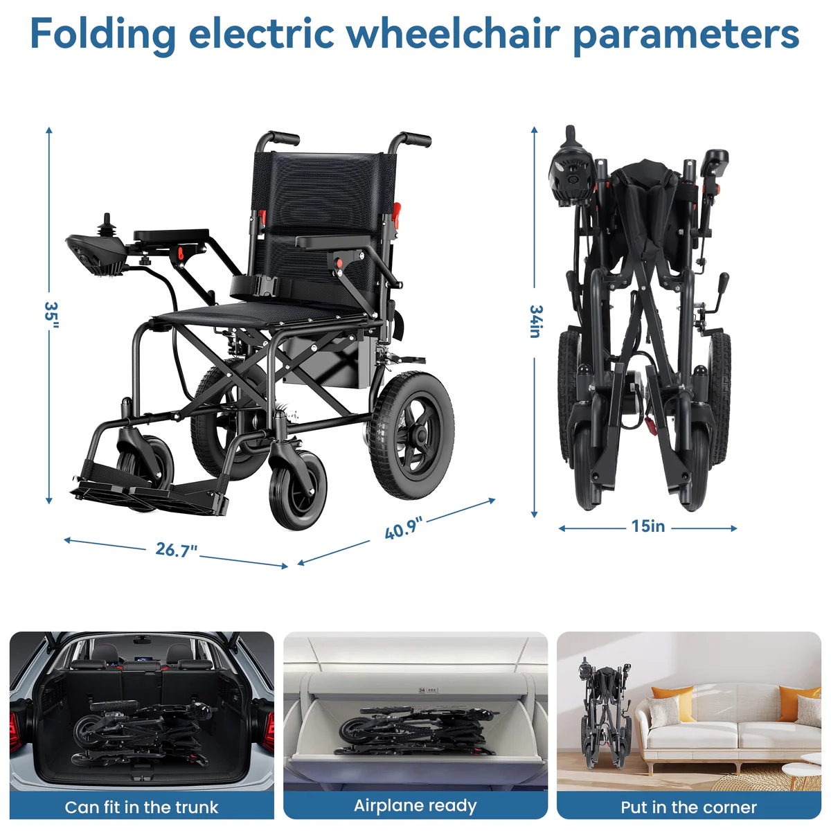 SACVON Electric Wheelchair