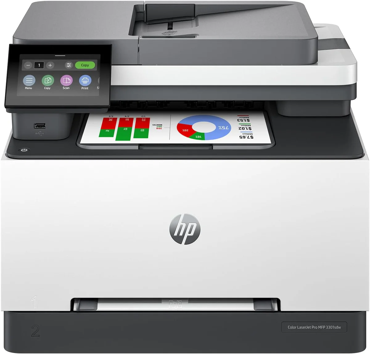 HP Color LaserJet Pro MFP 3301sdw Printer