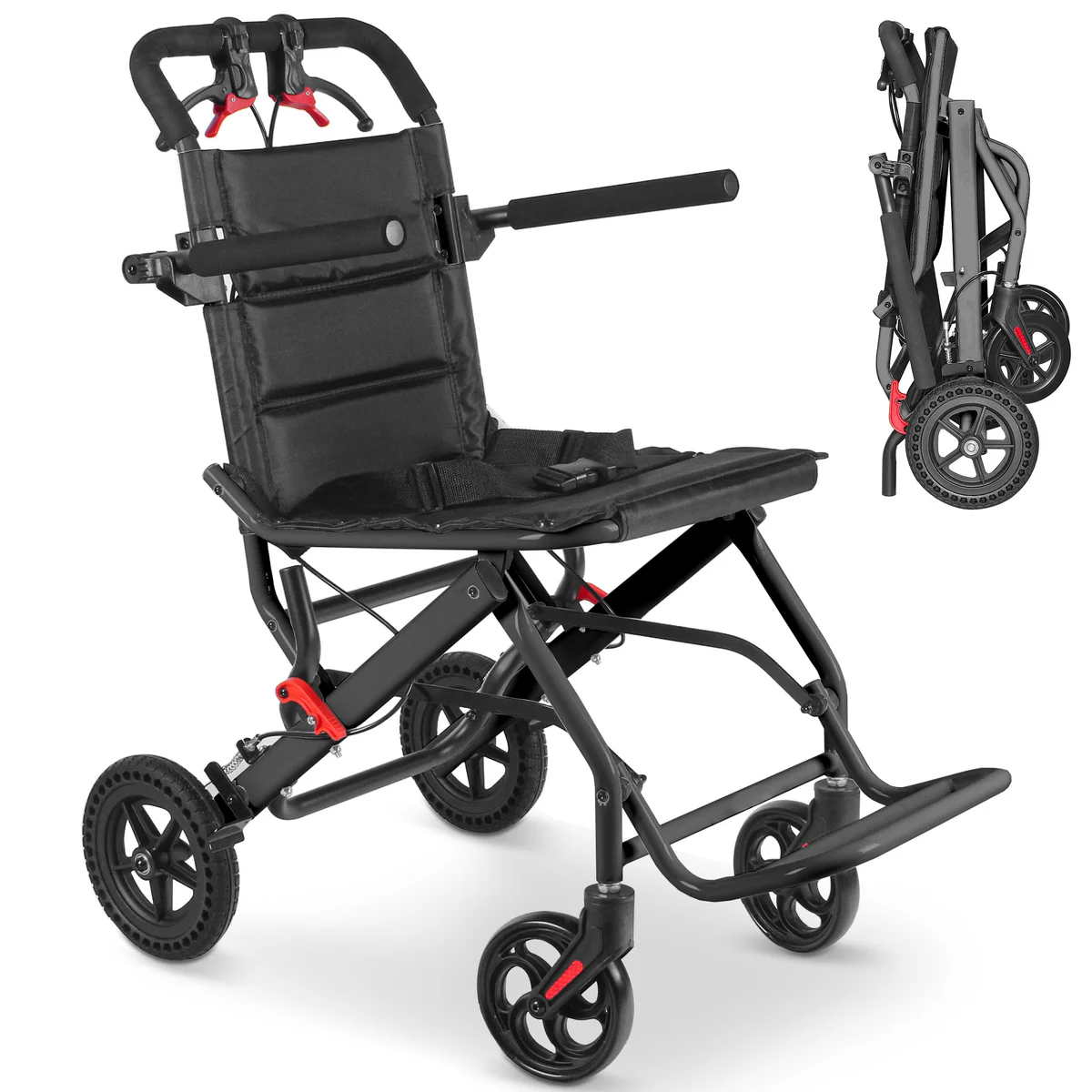 DOMSCIEN Transport Wheelchair