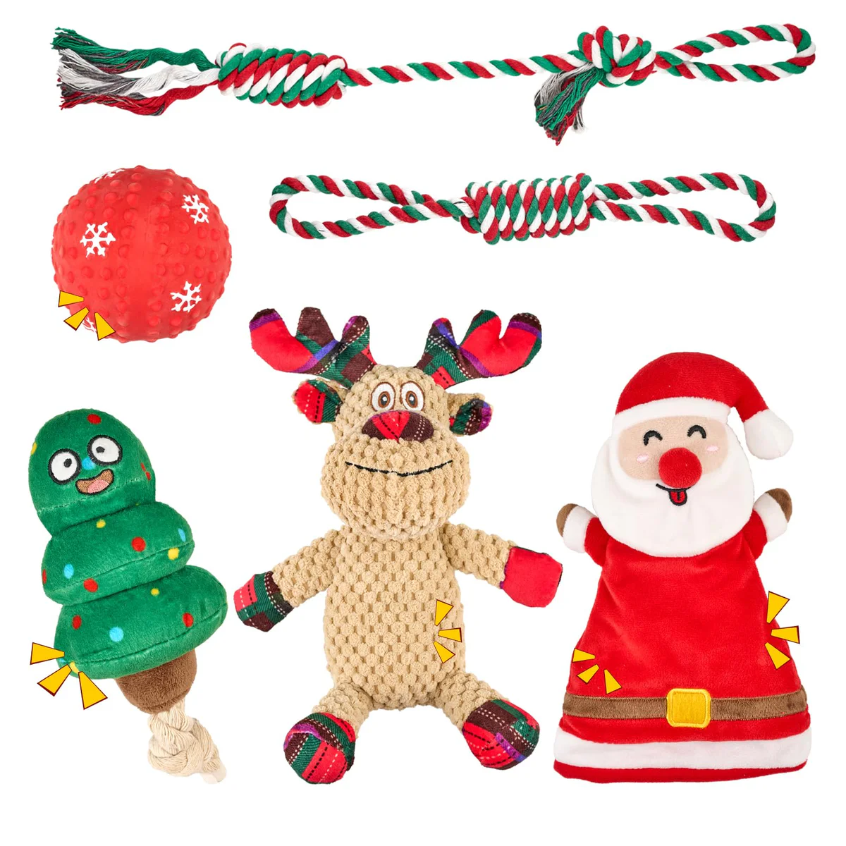 Arblina Christmas Dog Toys