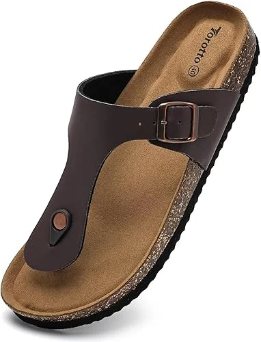 Torotto Cork Footbed Thong Sandals