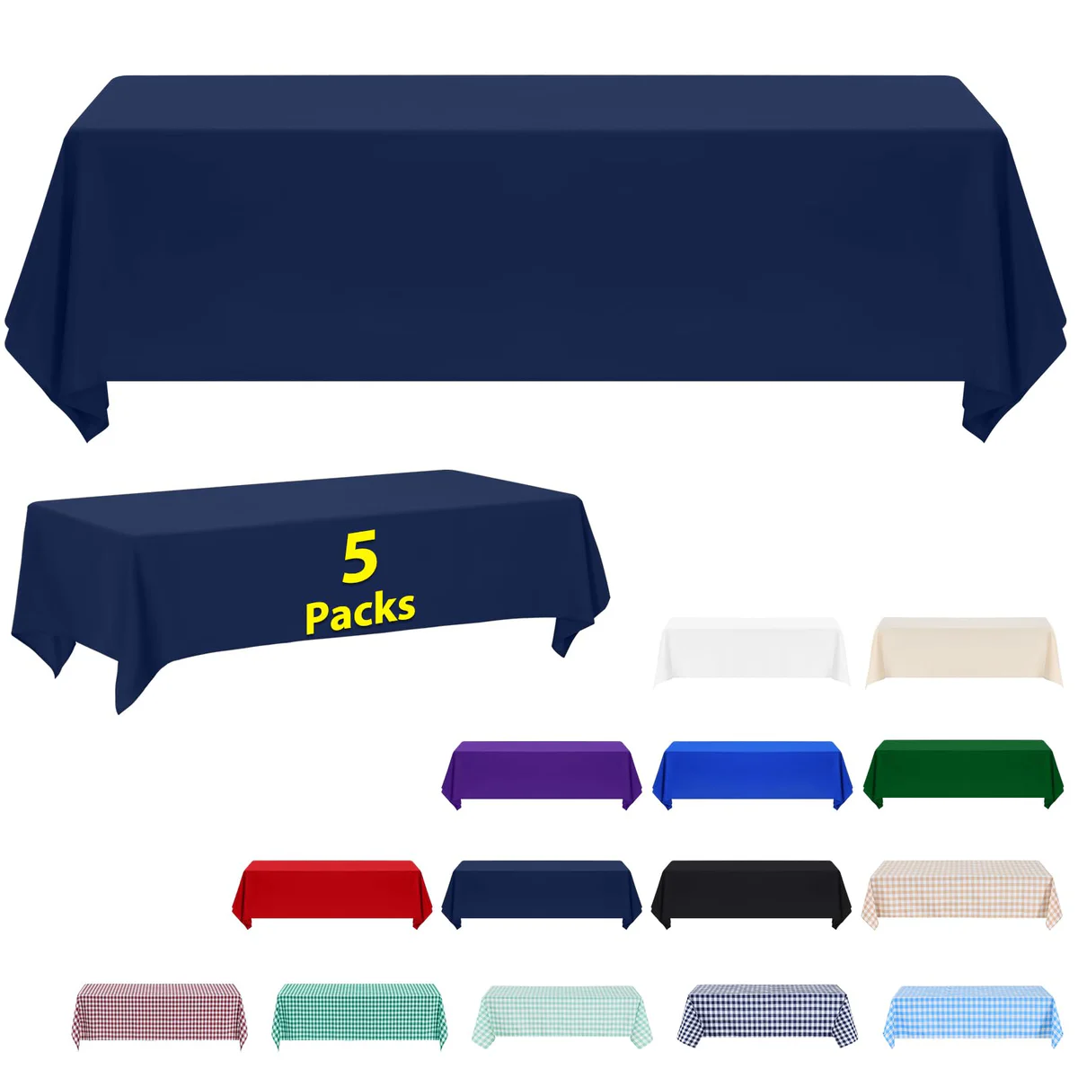 ABCCANOPY Polyester Tablecloth