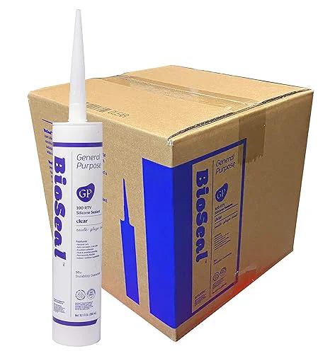 BioSeal General Purpose 100 RTV Clear Silicone Sealant