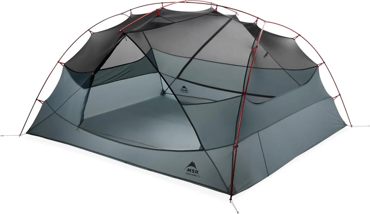 MSR Hubba Hubba LT 3-Person Lightweight Backpacking Tent