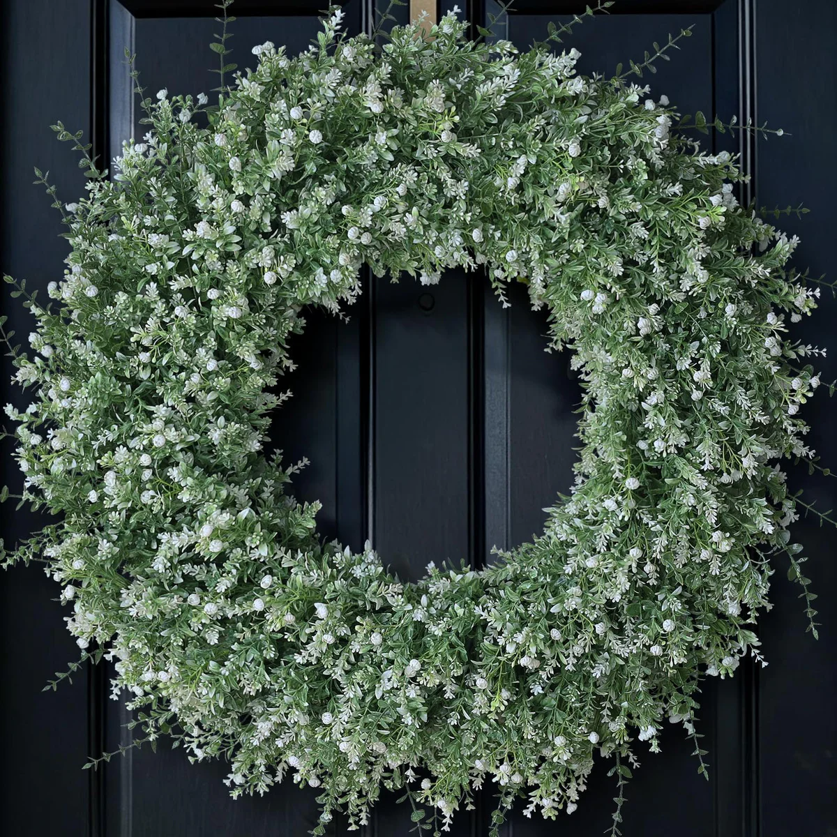 FOTEEWL Artificial Eucalyptus Wreath