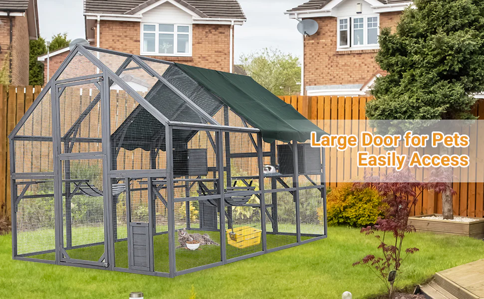 Garvee Large 3-Tier Outdoor Catio Cat House