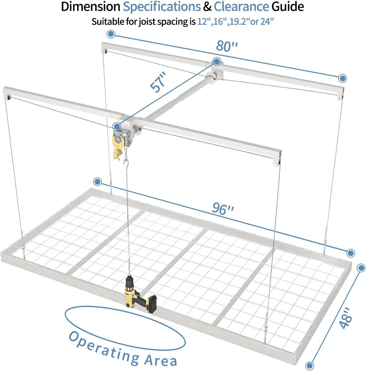 Fero Garage Storage Rack