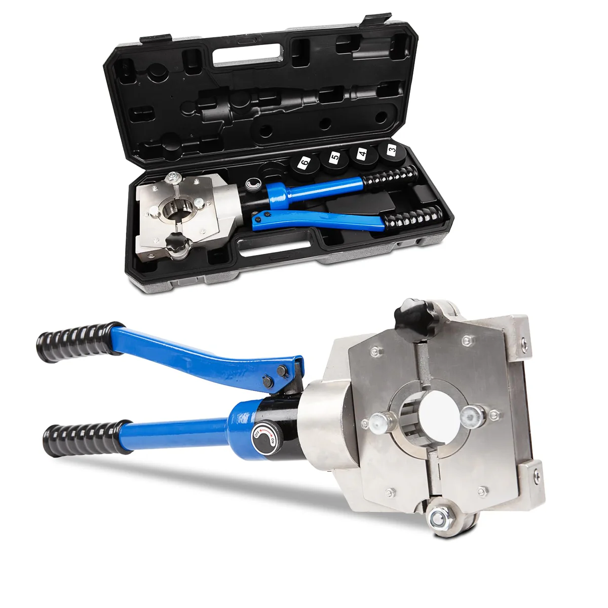 CARStech Hydraulic AC Hose Crimper Kit