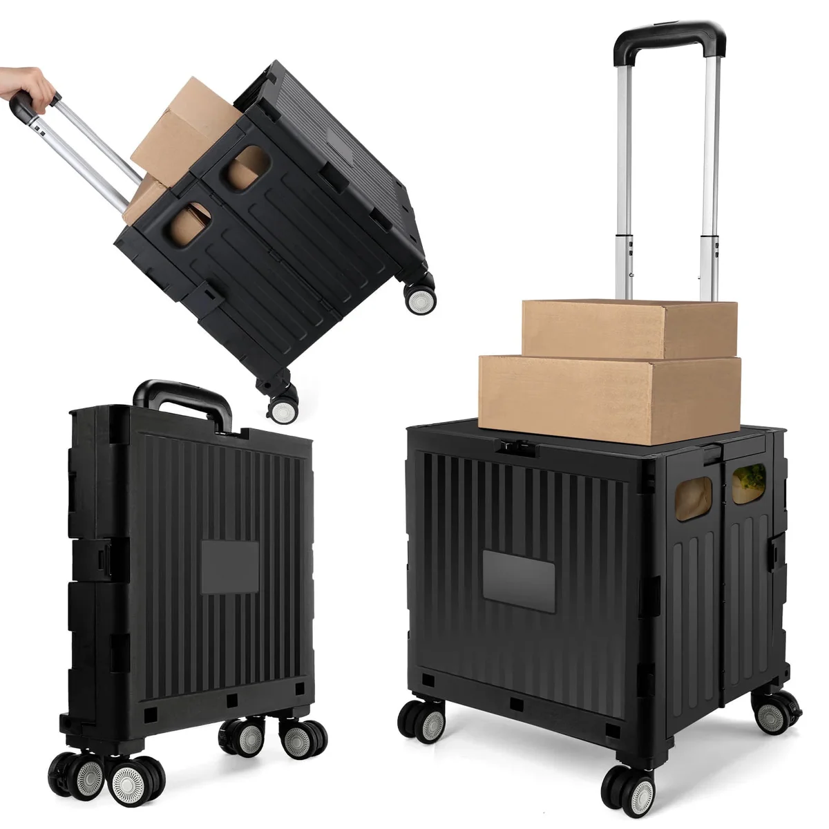 RLUETIME Folding Utility Cart