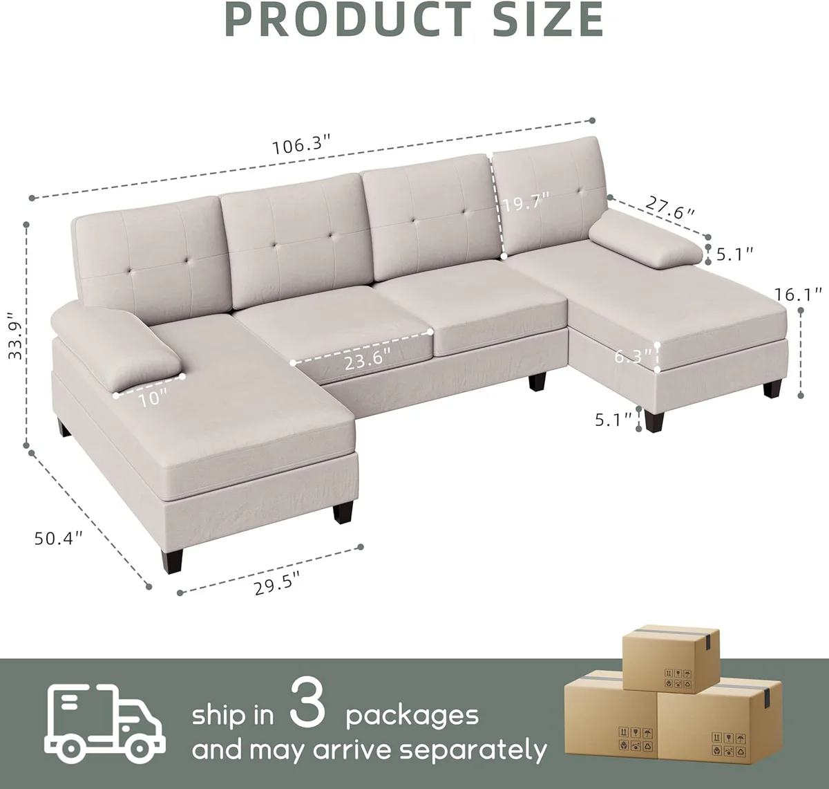 Shintenchi Sectional Couches 