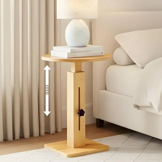 Behomes Aurin Adjustable Height Side Table