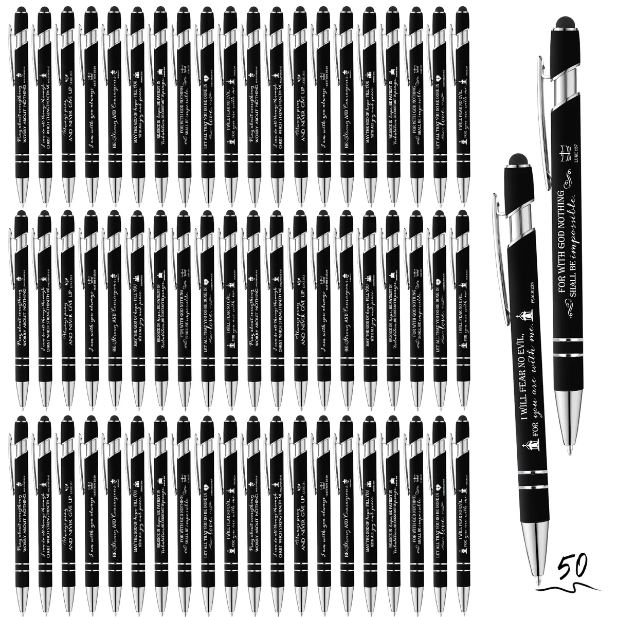 Fuutreo Christian Bible Verse Pens