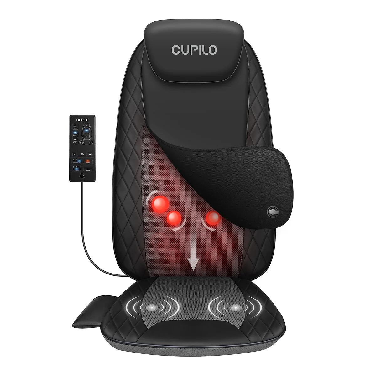 CuPiLo Shiatsu Back Massager with Heat