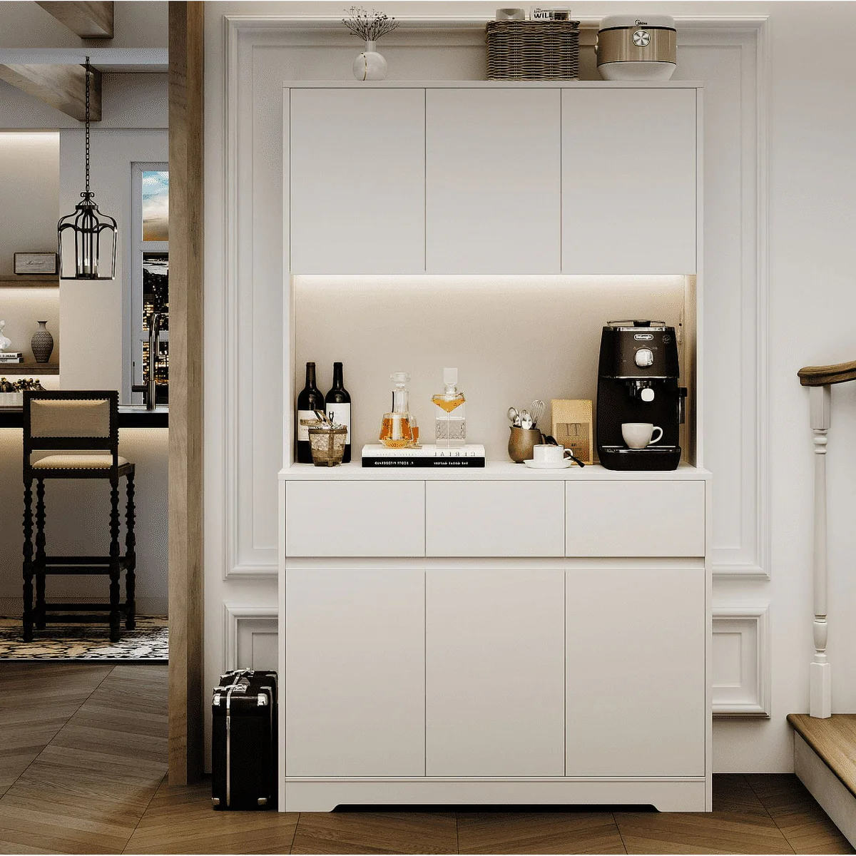 Homfa Pantry Cabinet
