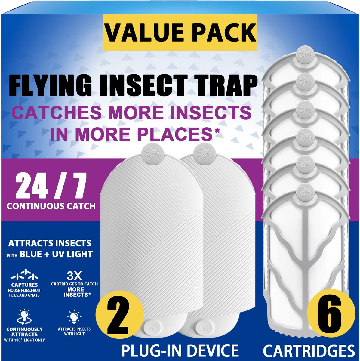 BAIMNOCM Flying Insect Trap